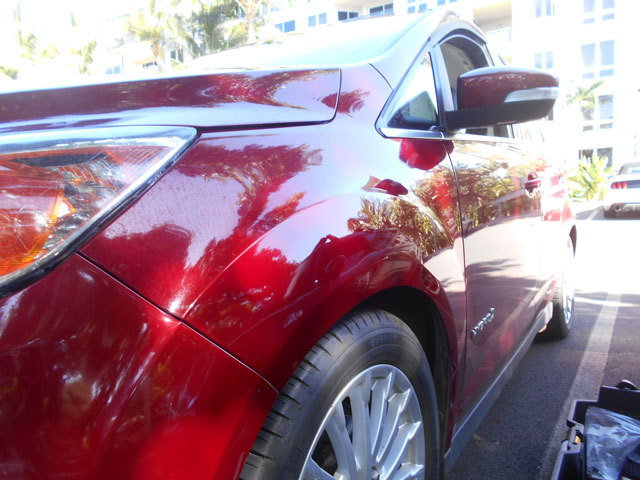 After Maui Dent Dude Paintless Dent Repair